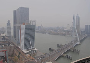 Imagen de vista previa de la cámara web Rotterdam - Erasmusbrug